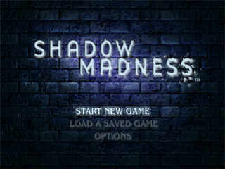 Shadow Madness (PlayStation) screenshot: Title screen