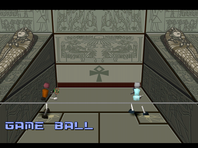 Street Racquetball (PlayStation) screenshot: Game Ball (JP)
