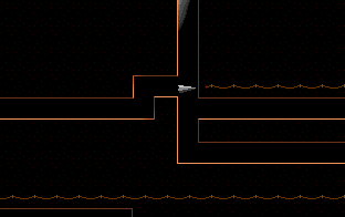 Paper Airplane (DOS) screenshot: Paper Airplane, Level Three