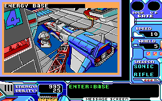 Wibarm (DOS) screenshot: Refueling