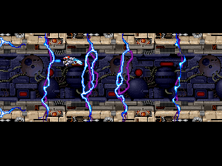 R-Type Leo (Arcade) screenshot: Escape