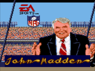 NFL 95 - Game Gear Game