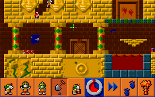 Screenshot of The Lemmings Chronicles (DOS, 1994) - MobyGames