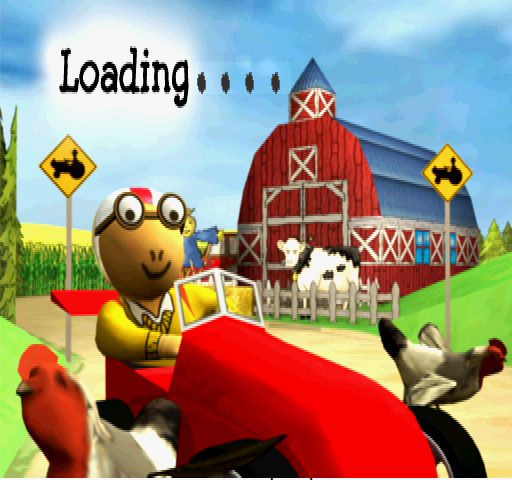 Arthur! Ready to Race (PlayStation) screenshot: Loading