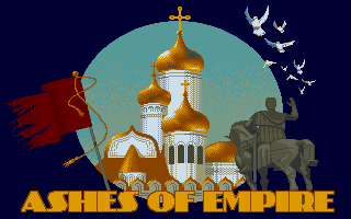 Ashes of Empire (Amiga) screenshot: Title screen