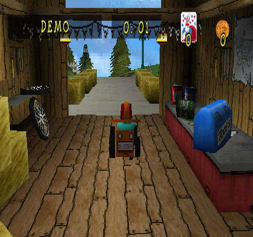 Arthur! Ready to Race (PlayStation) screenshot: Demo