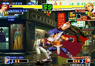 Screenshot of The King of Fighters 2000 (Arcade, 2000) - MobyGames