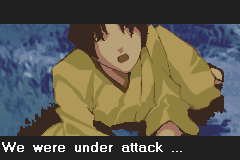 Gekido Advance: Kintaro's Revenge (Game Boy Advance) screenshot: Sudden attack