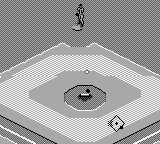 All-Star Baseball 99 (Game Boy) screenshot: Can he reach 1st base.