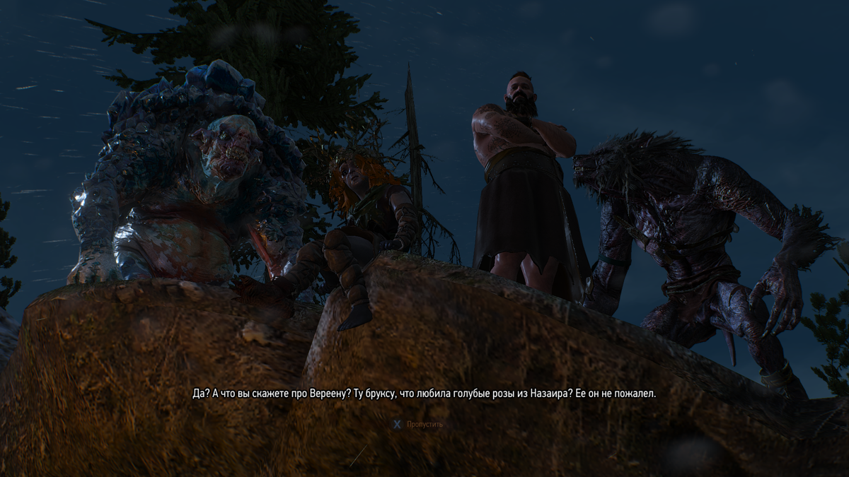 The Witcher 3: Wild Hunt - New Quest: "Contract: Skellige's Most Wanted" (Windows) screenshot: And the quest giver is actually a doppler