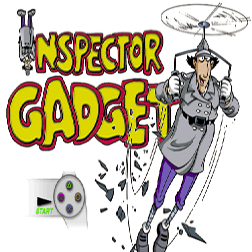 Inspector Gadget: Gadget's Crazy Maze (PlayStation) screenshot: The game's title screen