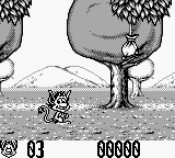 Hugo 2 (Game Boy) screenshot: Collect the sacks.