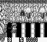 Hugo 2 (Game Boy) screenshot: Platform action.;