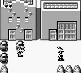 Who Framed Roger Rabbit (Game Boy) screenshot: Avoid the goons.