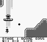 Max (Game Boy) screenshot: Killed.