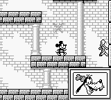 Mickey Mouse: Magic Wands! (Game Boy) screenshot: Found Goofy.