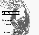 NBA All-Star Challenge 2 (Game Boy) screenshot: Slam Dunk.