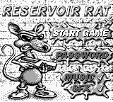 Rats! (Game Boy) screenshot: Title Screen.