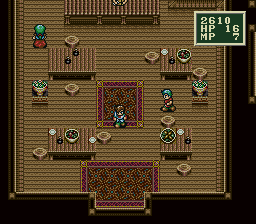 Sword World SFC (SNES) screenshot: Game starts