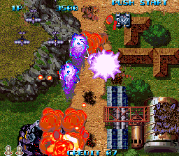 Screenshot of Fire Hawk (Arcade, 2001) - MobyGames