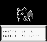 Spud's Adventure (Game Boy) screenshot: Scary.