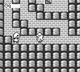 Spud's Adventure (Game Boy) screenshot: Another baddy to kill.