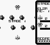 Volleyfire (Game Boy) screenshot: Stage 1.