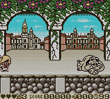 Speedy Gonzales: Aztec Adventure (Game Boy Color) screenshot: Avoid the dog.