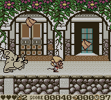 Speedy Gonzales: Aztec Adventure (Game Boy Color) screenshot: Being chased.