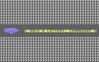 T.G.I.F. (Commodore 64) screenshot: Thursday is a random day