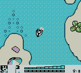 Rip-Tide Racer (Game Boy Color) screenshot: In the lead.