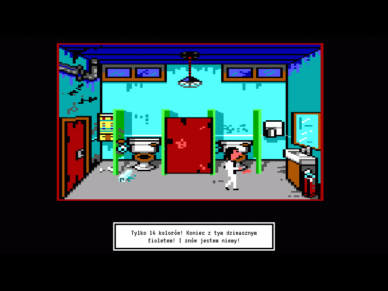 Leisure Suit Larry: Wet Dreams Don't Dry (Windows) screenshot: The dream sequence - Larry believes the modern world was just a dream...