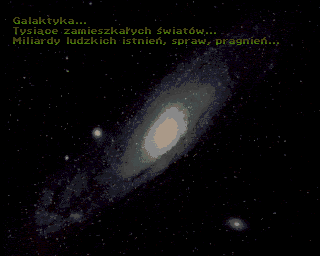 Ciemna Strona (Amiga) screenshot: Far galactic