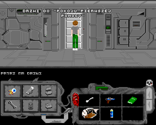 Ciemna Strona (Amiga) screenshot: Objects description