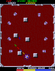 Grobda (Arcade) screenshot: Another background