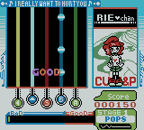 pop'n music GB (Game Boy Color) screenshot: Good.