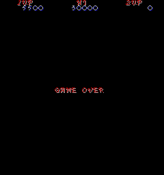 Legendary Wings (Arcade) screenshot: Game Over