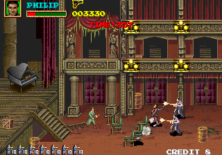 Dead Connection (Arcade) screenshot: Stage 8