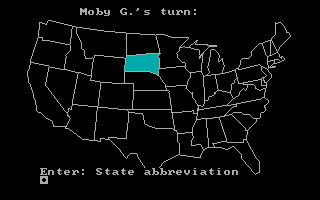 These United States (DOS) screenshot: Now what were those two letters...
