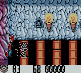 Hugo 2 (Game Boy Color) screenshot: Ready to jump.