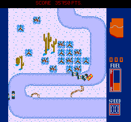 Stocker (Arcade) screenshot: Pile-up in Arizona