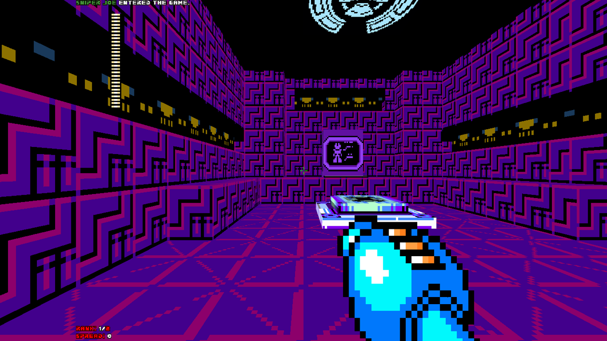 Mega Man 8-bit Deathmatch (Windows) screenshot: Practice level