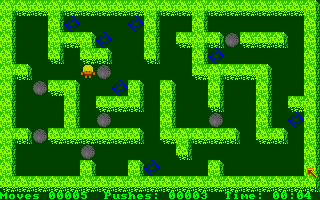 Roll On (Amiga) screenshot: Level 5