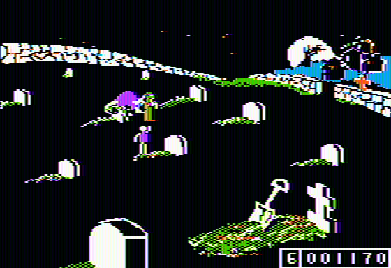 Randamn (Apple II) screenshot: I got caught here