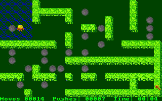 Roll On (Amiga) screenshot: Level 6