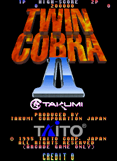 Twin Cobra II (1995) - MobyGames