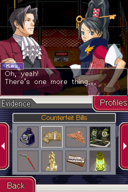 Ace Attorney Investigations : Miles Edgeworth Nintendo DS 