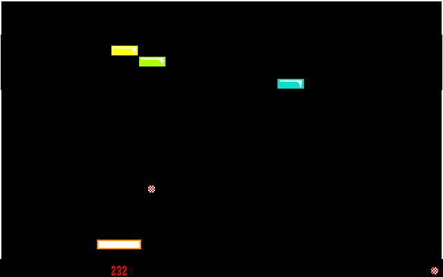 Super Brickout (Amiga) screenshot: Almost done