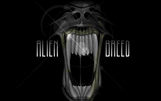 Alien Breed (DOS) screenshot: Title Screen