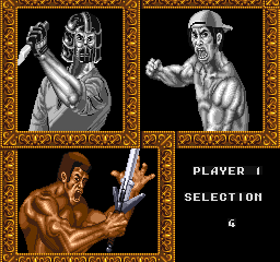 Trio The Punch: Never Forget Me... (Arcade) screenshot: Big swordsman